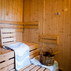 Sauna in our Kent accommodation