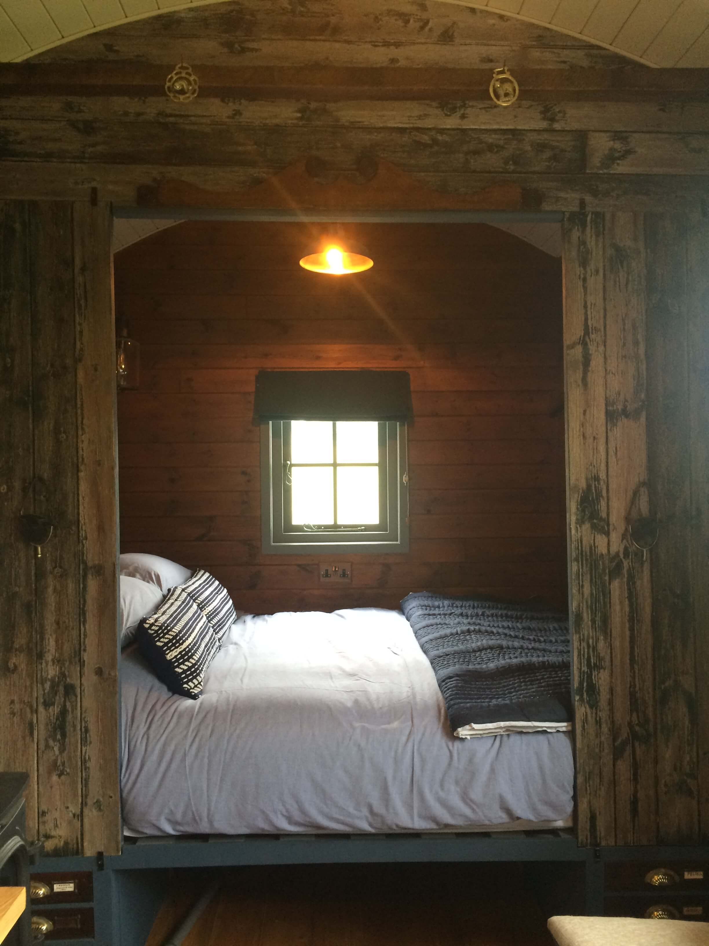 bedroom in The Ploughman's Retreat